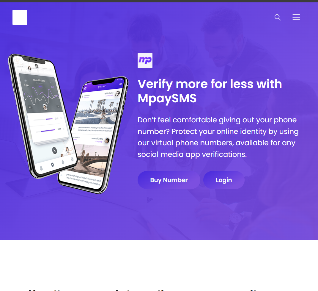 Mpaysms - Virtual numbers SMS & Verification Platform by D&B Society